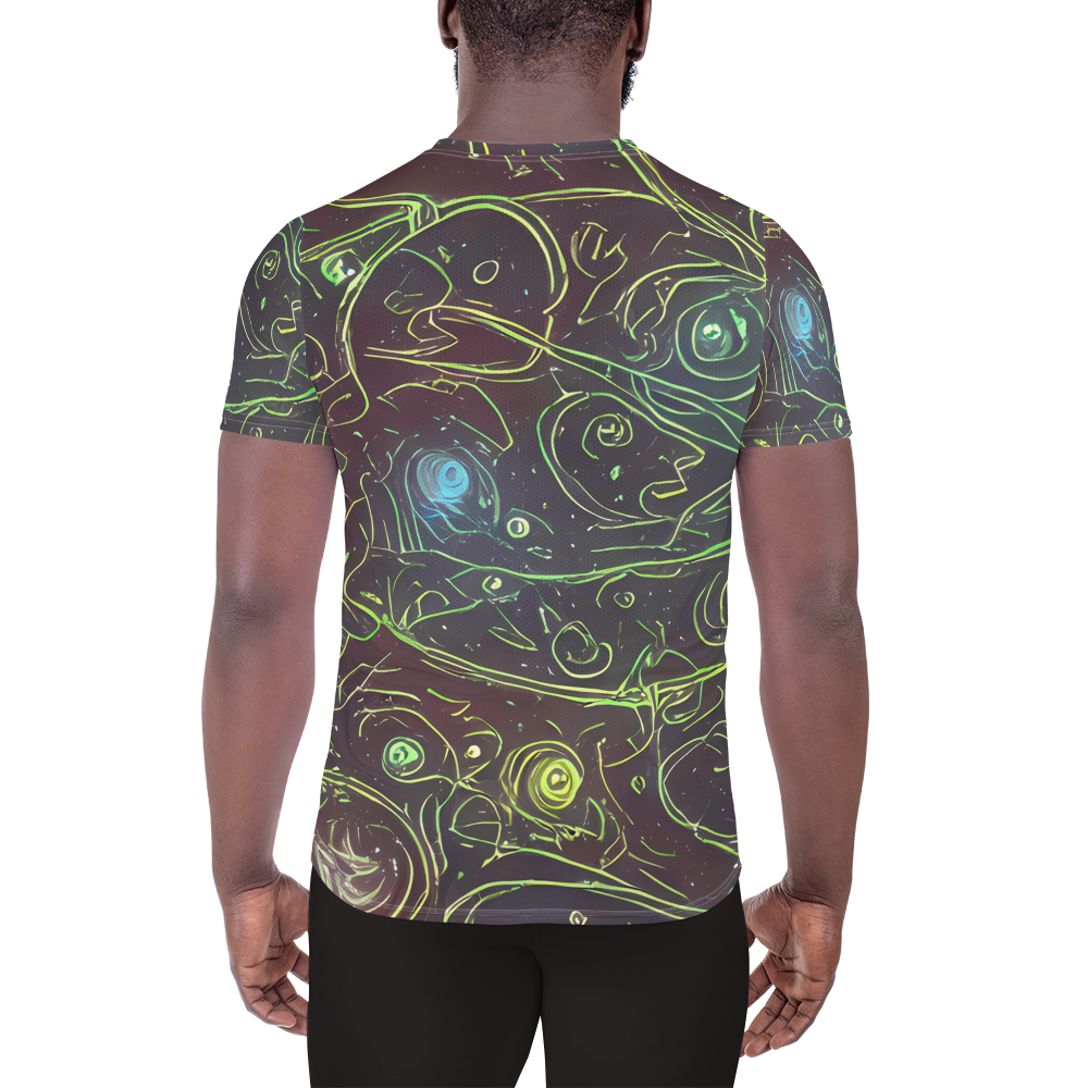 Men's Athletic T-Shirt - Starfield Scrolls