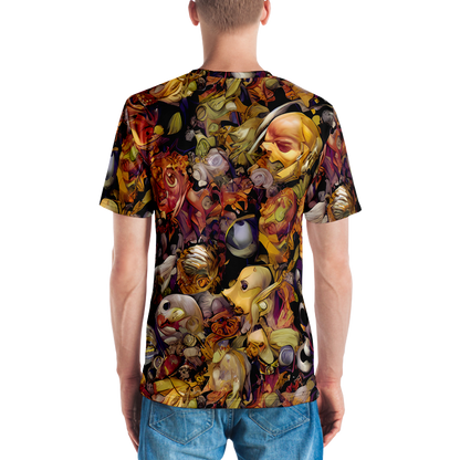 Men's Crew Neck T-Shirt - Arcimboldo Abundance