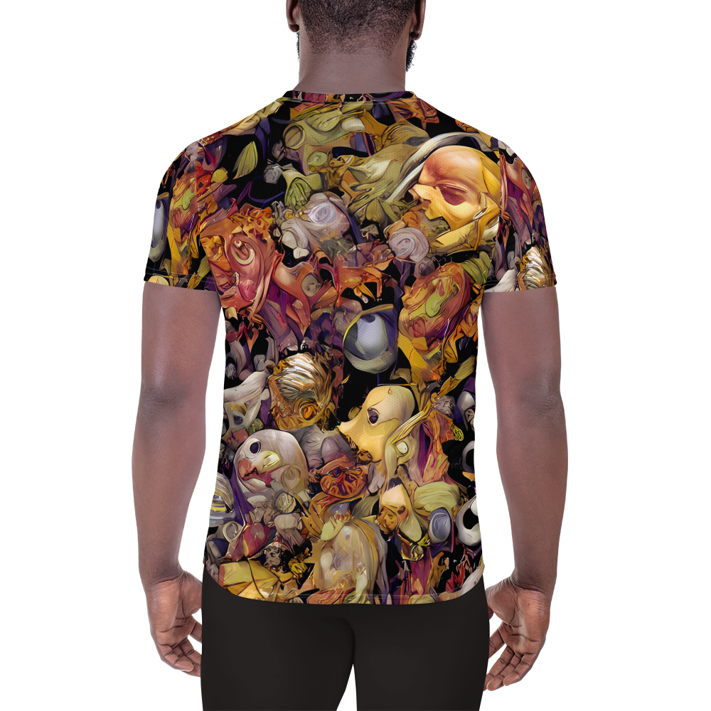 Men's Athletic T-Shirt - Arcimboldo Abundance