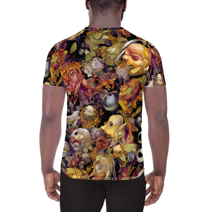 Men's Athletic T-Shirt - Arcimboldo Abundance