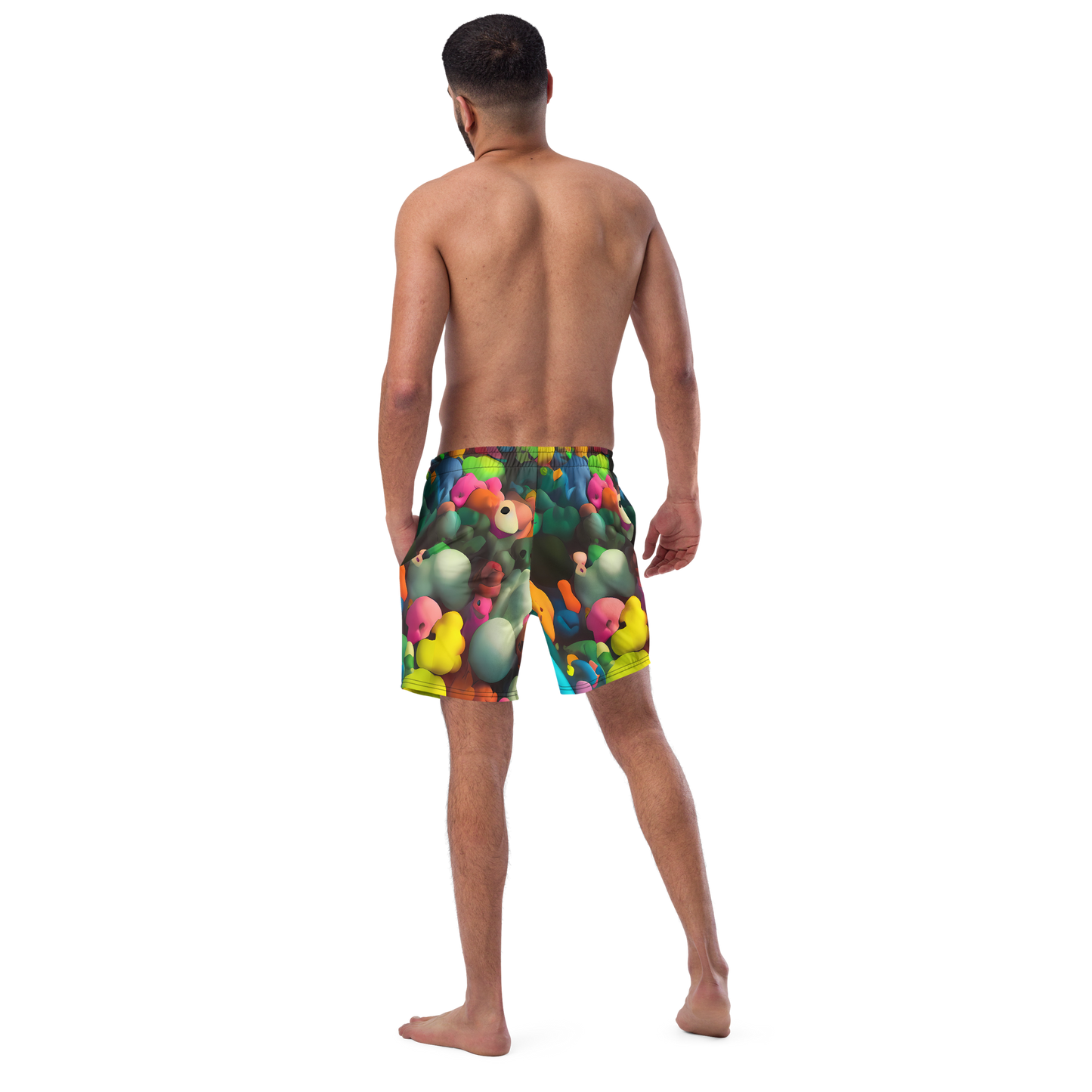 Swim Trunks - Bubble Pop Art