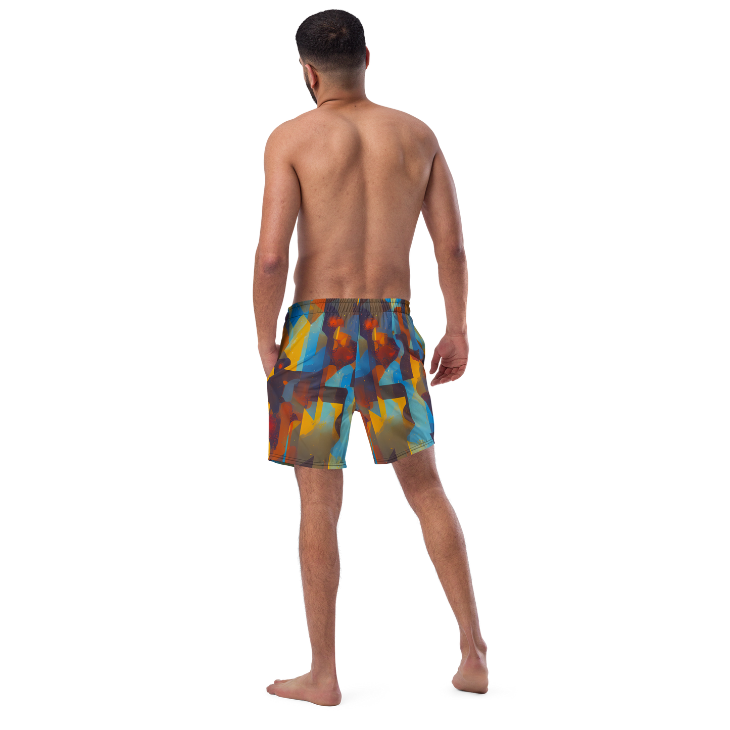 Swim Trunks - Cubist Dusk