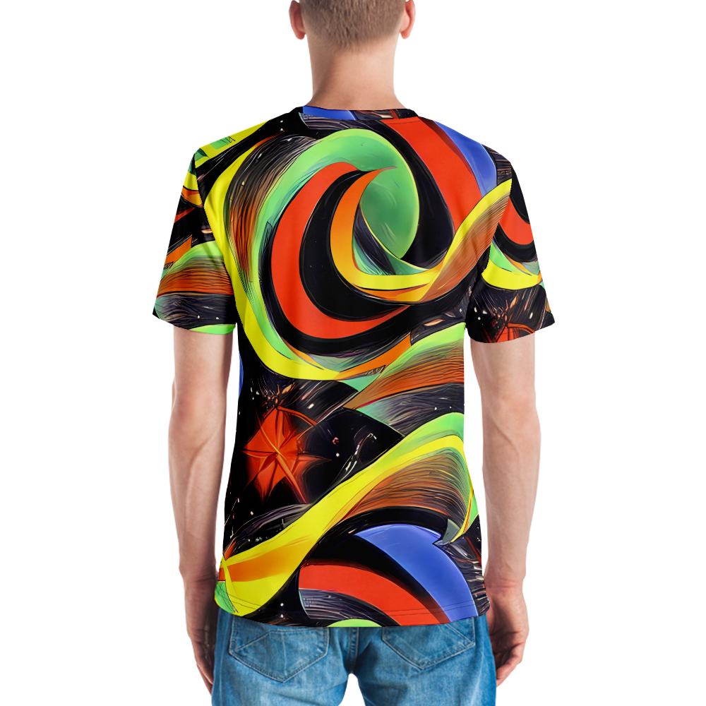 Men's Crew Neck T-Shirt - Tenggren Whirl