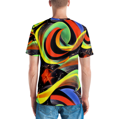 Men's Crew Neck T-Shirt - Tenggren Whirl