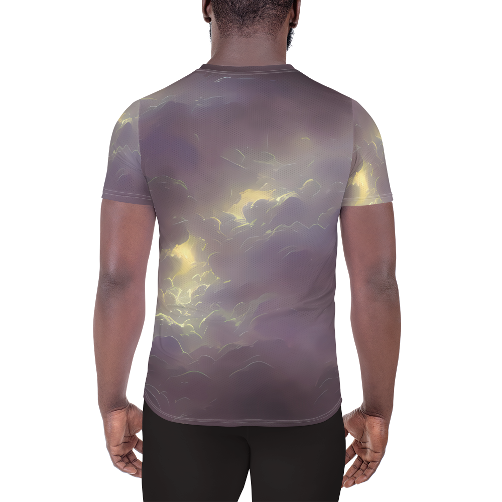 Men's Athletic T-Shirt - Stormy Muse