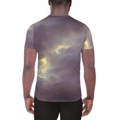 Men's Athletic T-Shirt - Stormy Muse