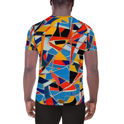 Men's Athletic T-Shirt - Abstract Mingle