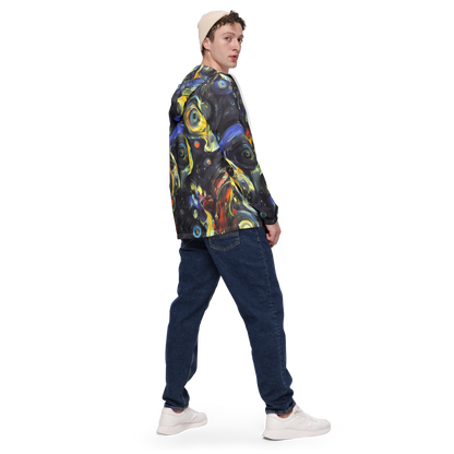 Men's Windbreaker - Corinthian Swirl