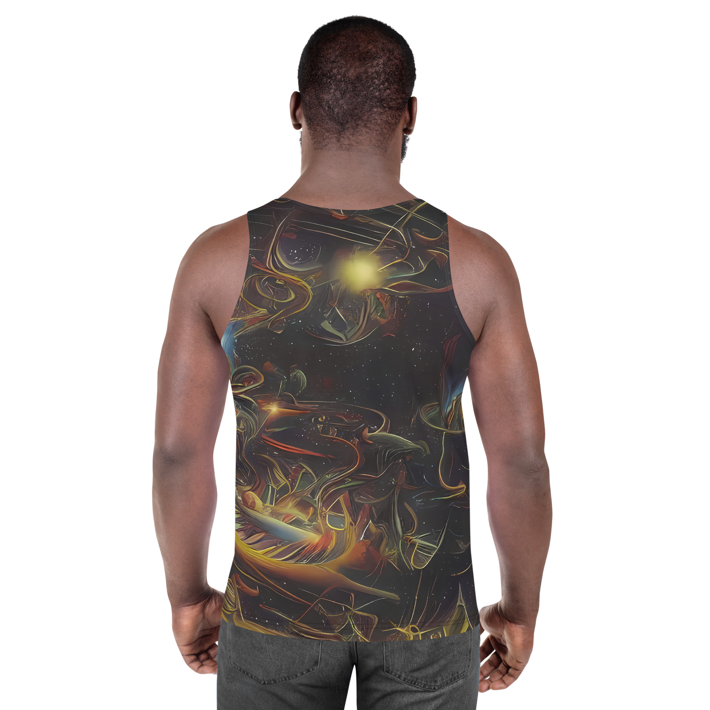 Men's Tank Top - Galactic Swirl