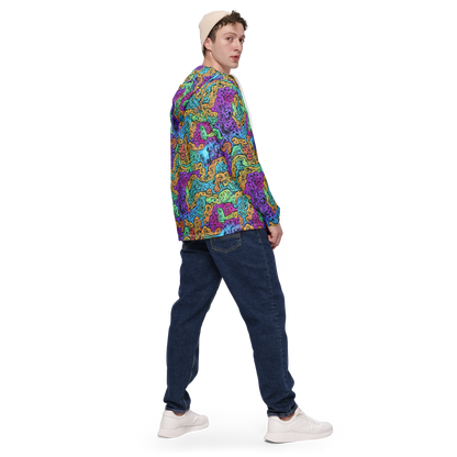 Men's Windbreaker - Intergalactic Graffiti