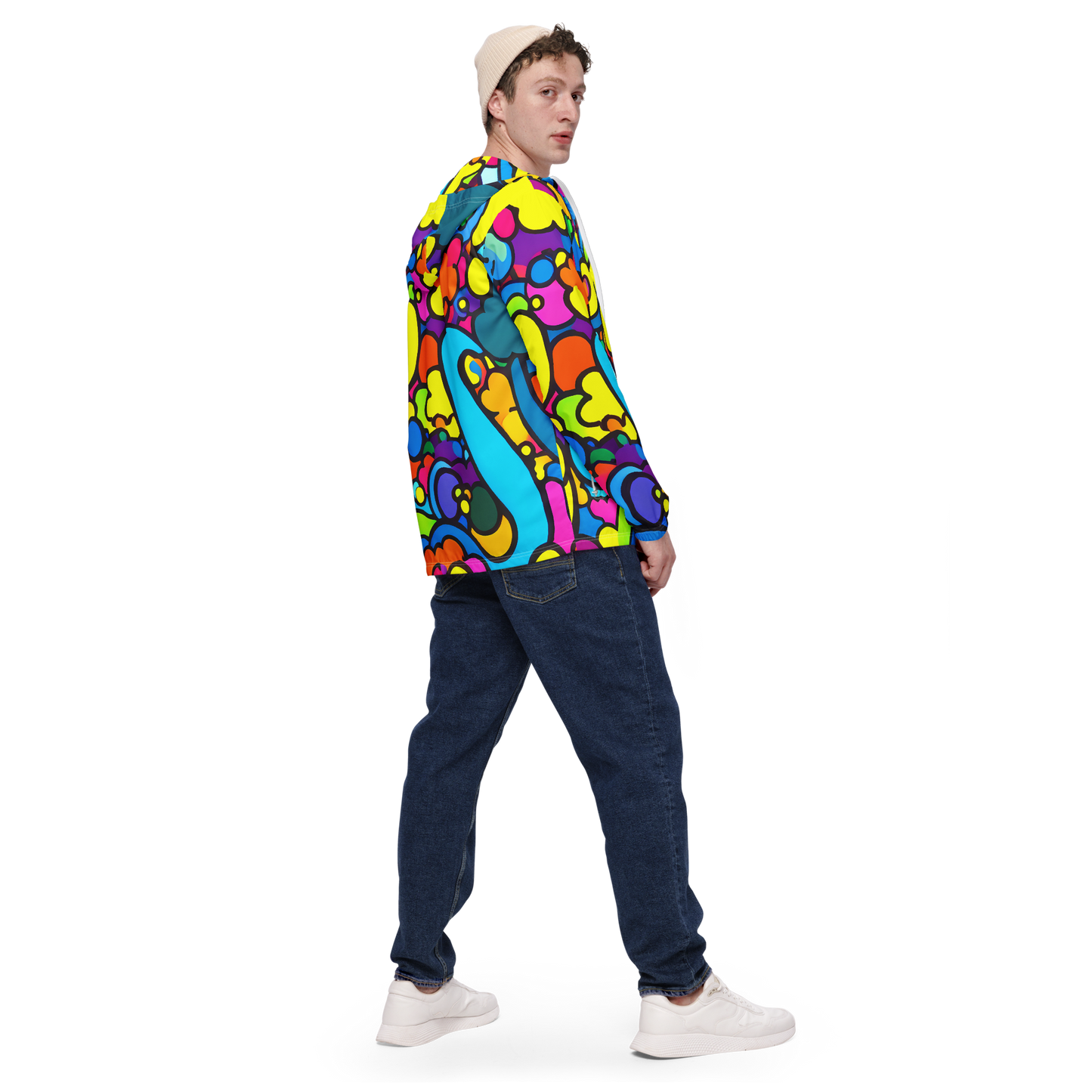 Men's Windbreaker - Pop Playland