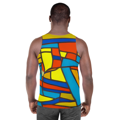 Men's Tank Top - Mondrian Mesh