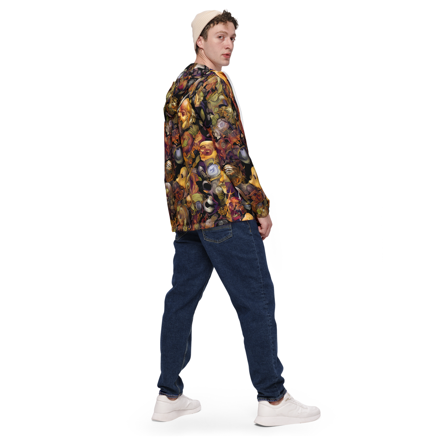 Men's Windbreaker - Arcimboldo Abundance