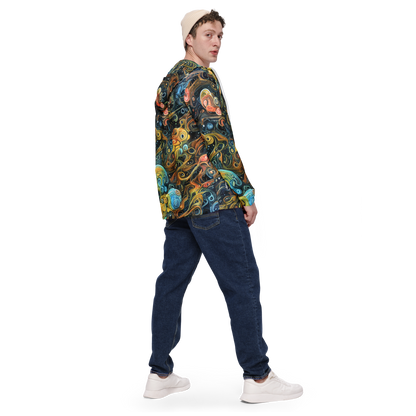 Men's Windbreaker - Wild Cosmos