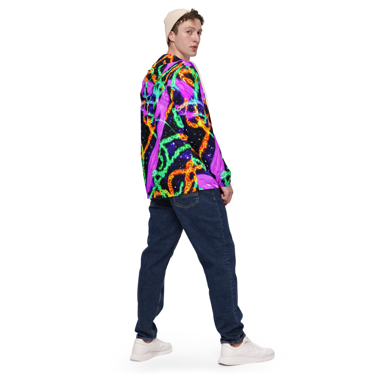 Men's Windbreaker - Enckell's Nebula