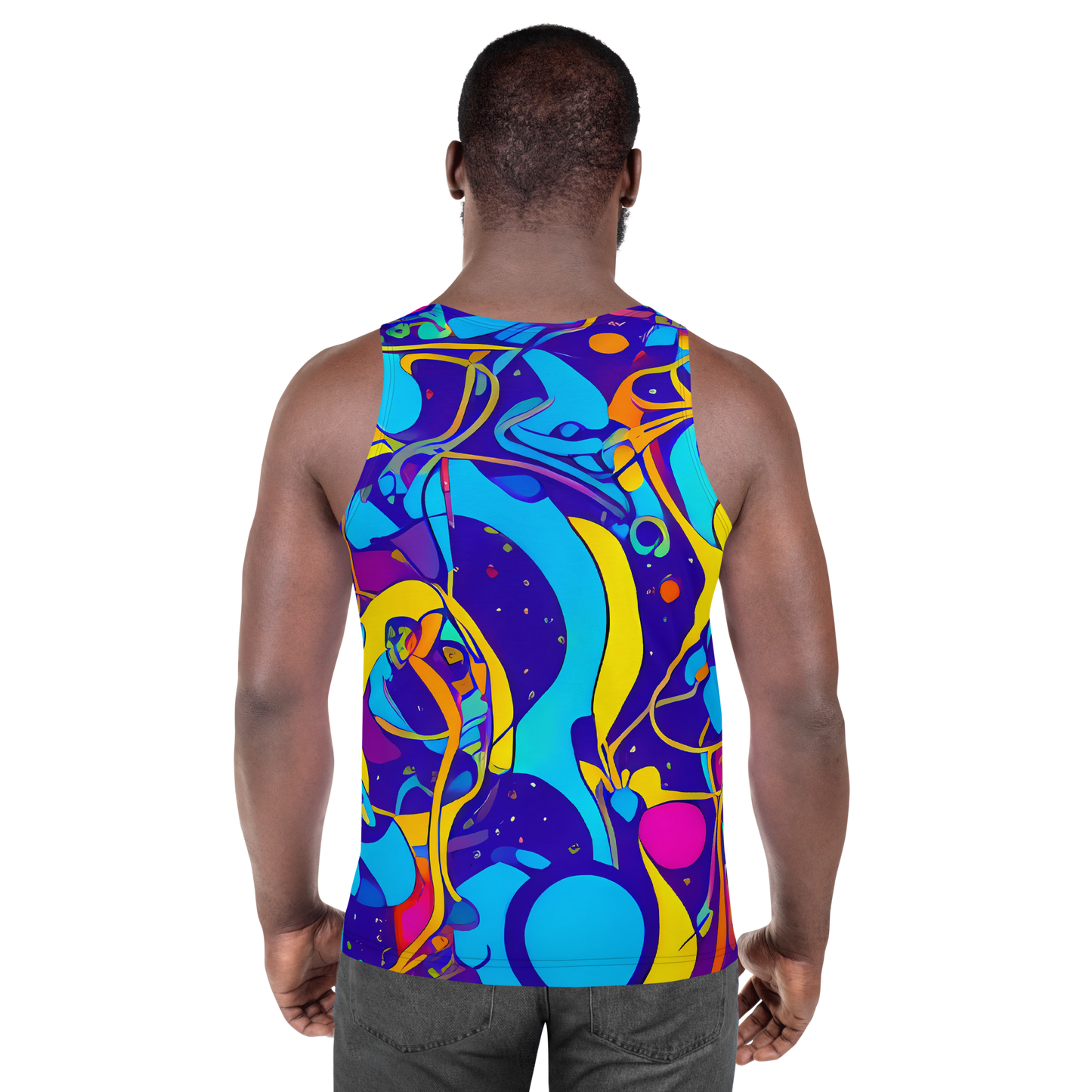 Men's Tank Top - Spectral Tangle