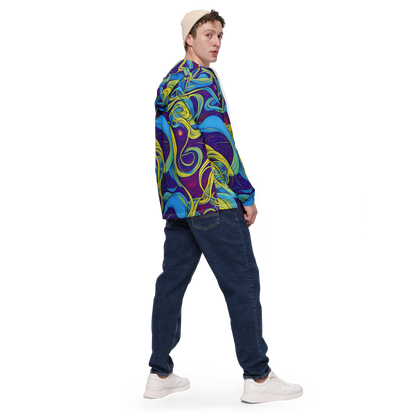 Men's Windbreaker - Stellar Swirls