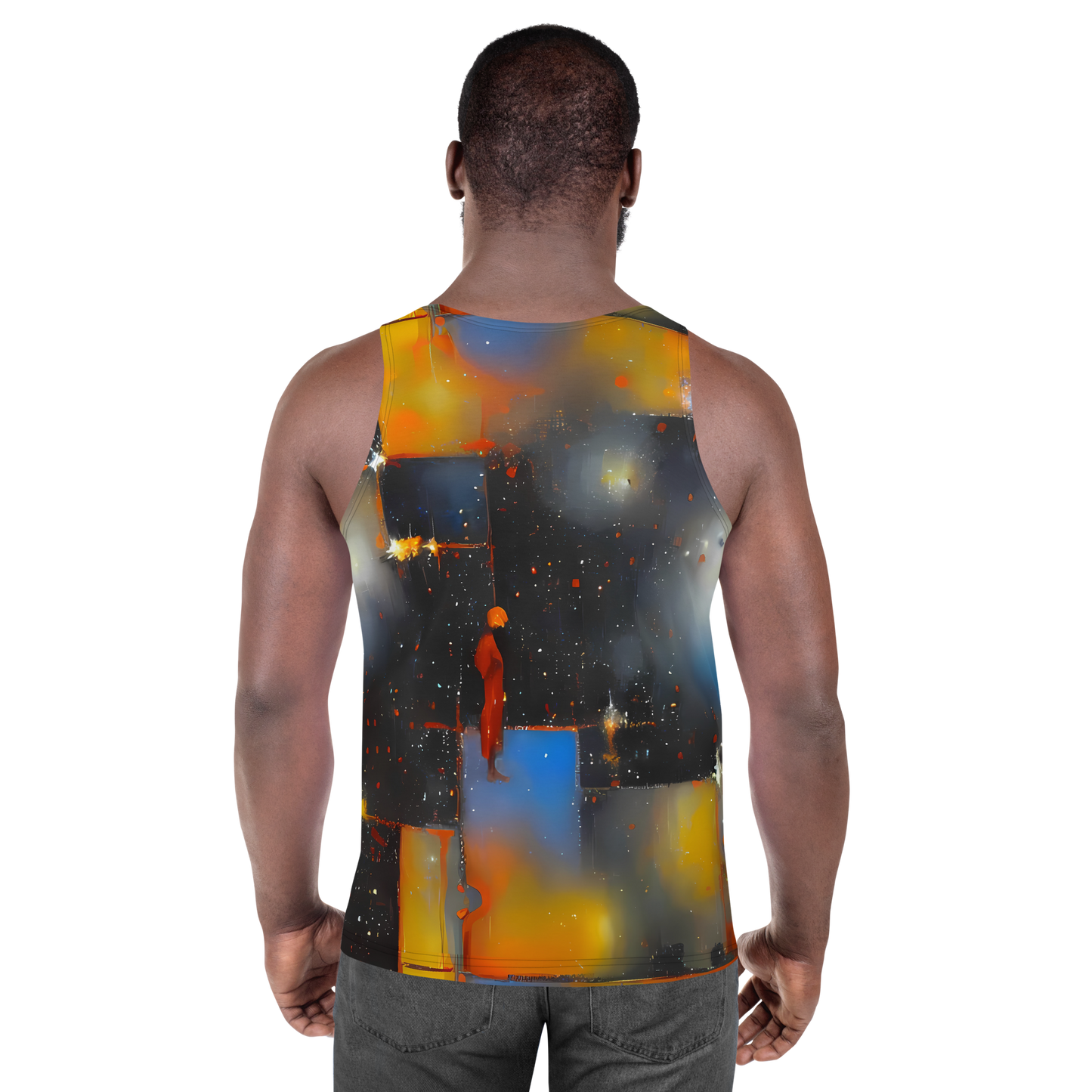 Men's Tank Top - Monet's Matrix