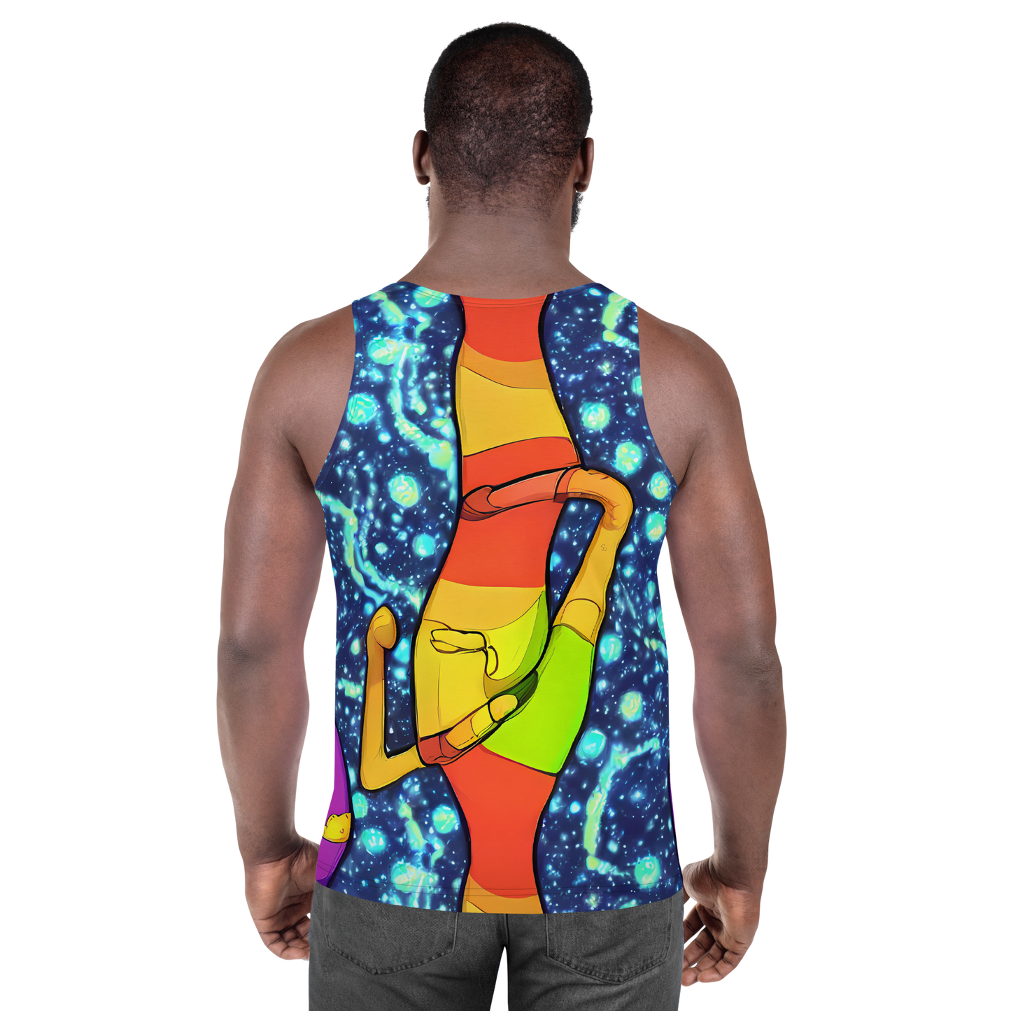 Men's Tank Top - Cosmic Siblings