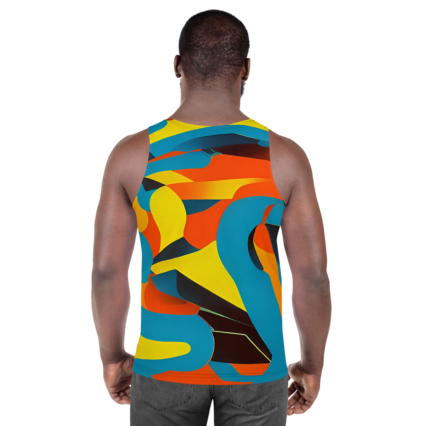 Men's Tank Top - Fragmented Rhapsody