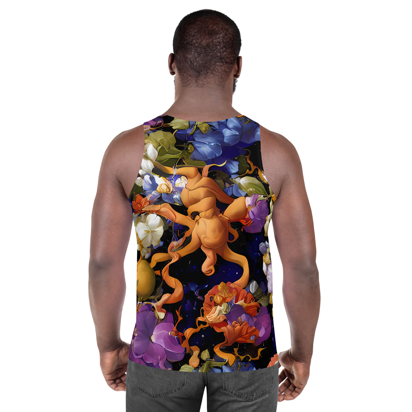 Men's Tank Top - Blooming Cosmos