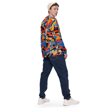 Men's Windbreaker - Abstract Mingle