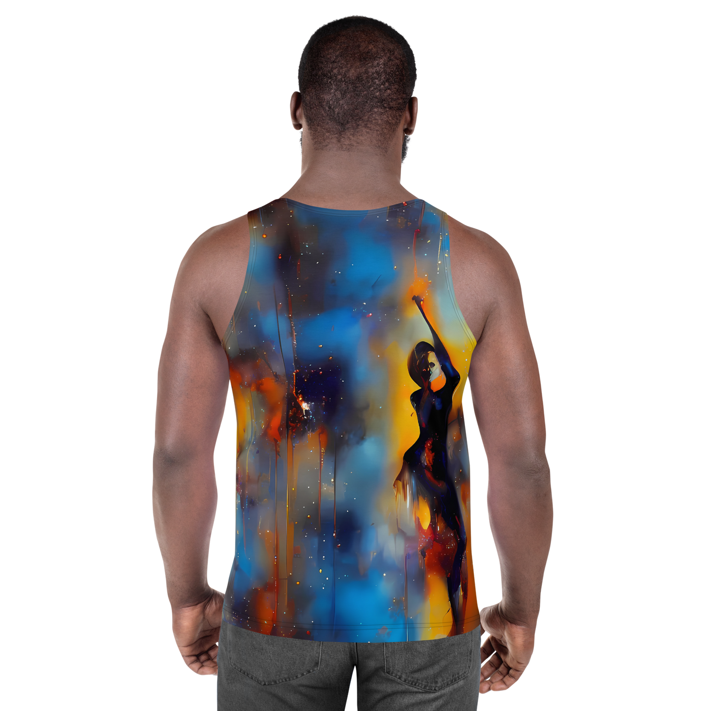 Men's Tank Top - Cobalt Vogue