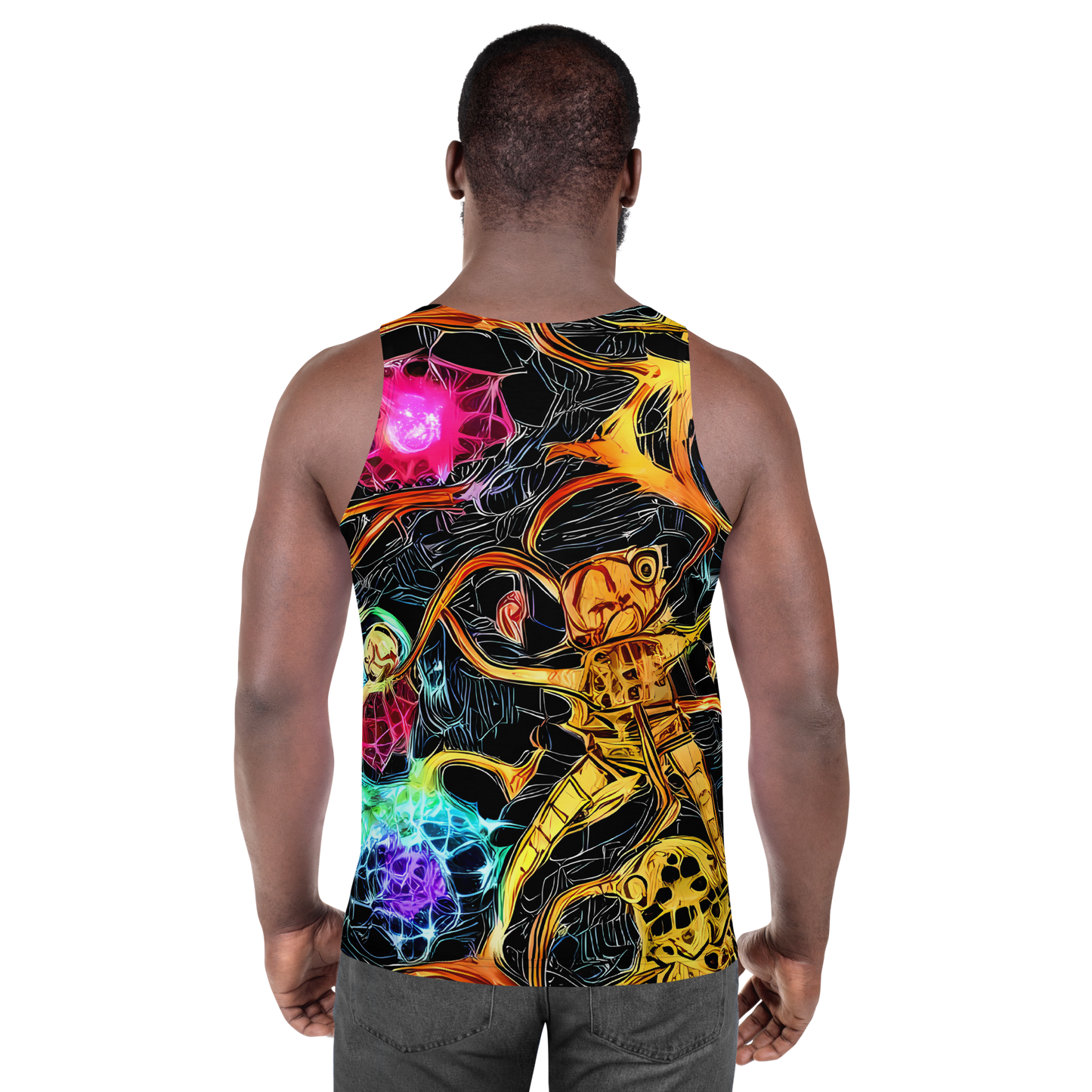 Men's Tank Top - Psychedelic Pulsar