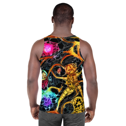 Men's Tank Top - Psychedelic Pulsar