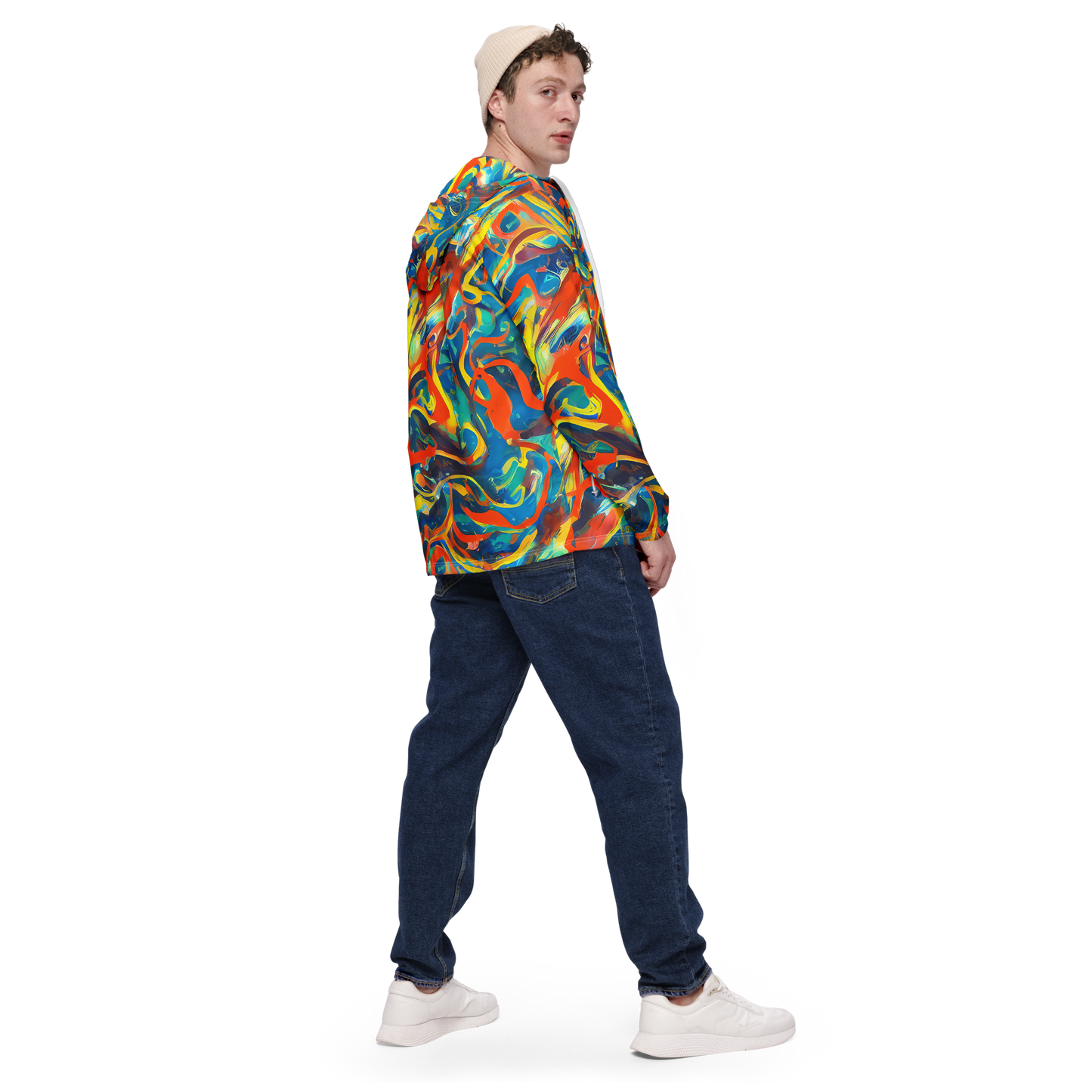 Men's Windbreaker - Chromatic Fusion