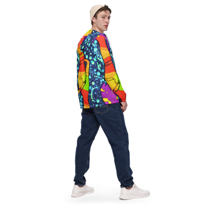 Men's Windbreaker - Cosmic Siblings