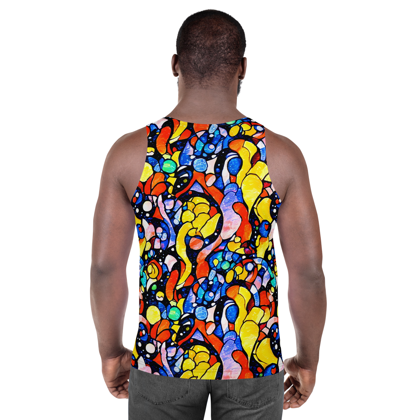 Men's Tank Top - Supernova Symphony