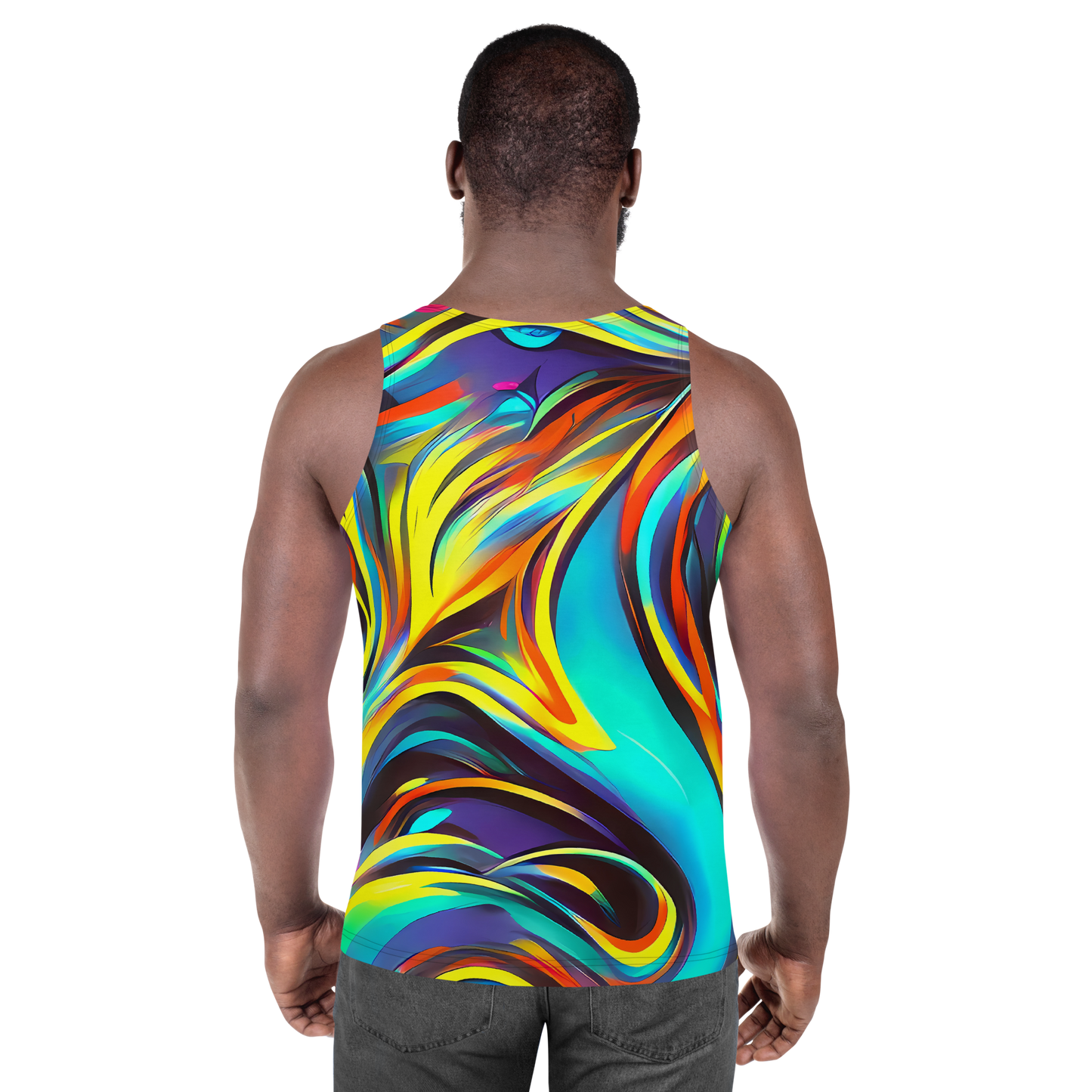 Men's Tank Top - Cyber Surge