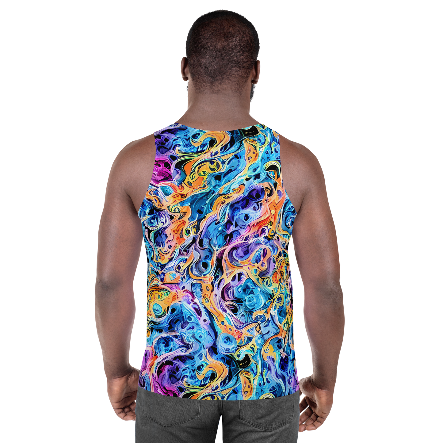 Men's Tank Top - Rococo Vortex