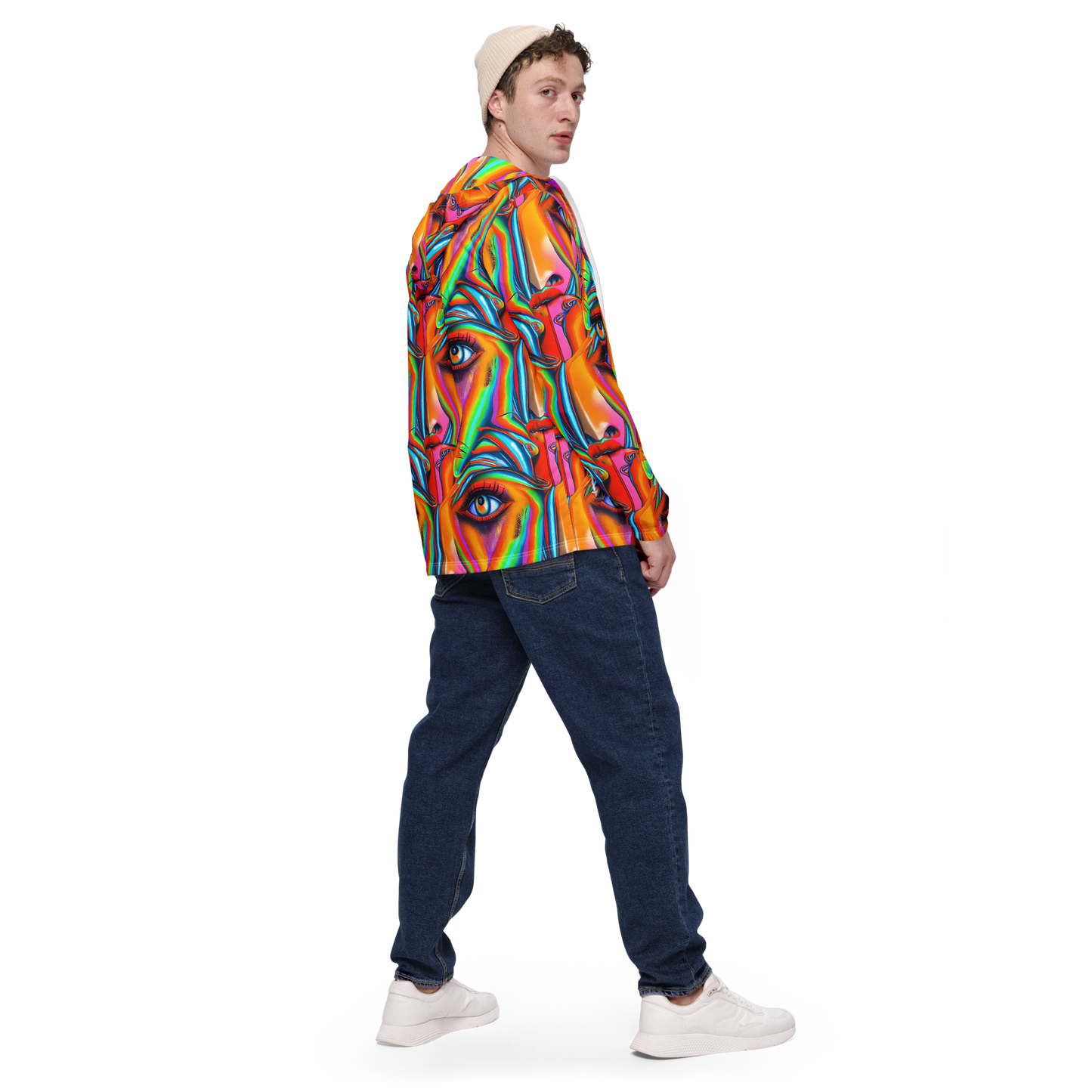 Men's Windbreaker - Kaleidovisions