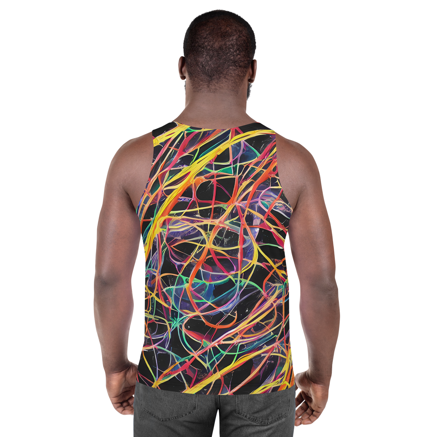 Men's Tank Top - Acconci Twirl