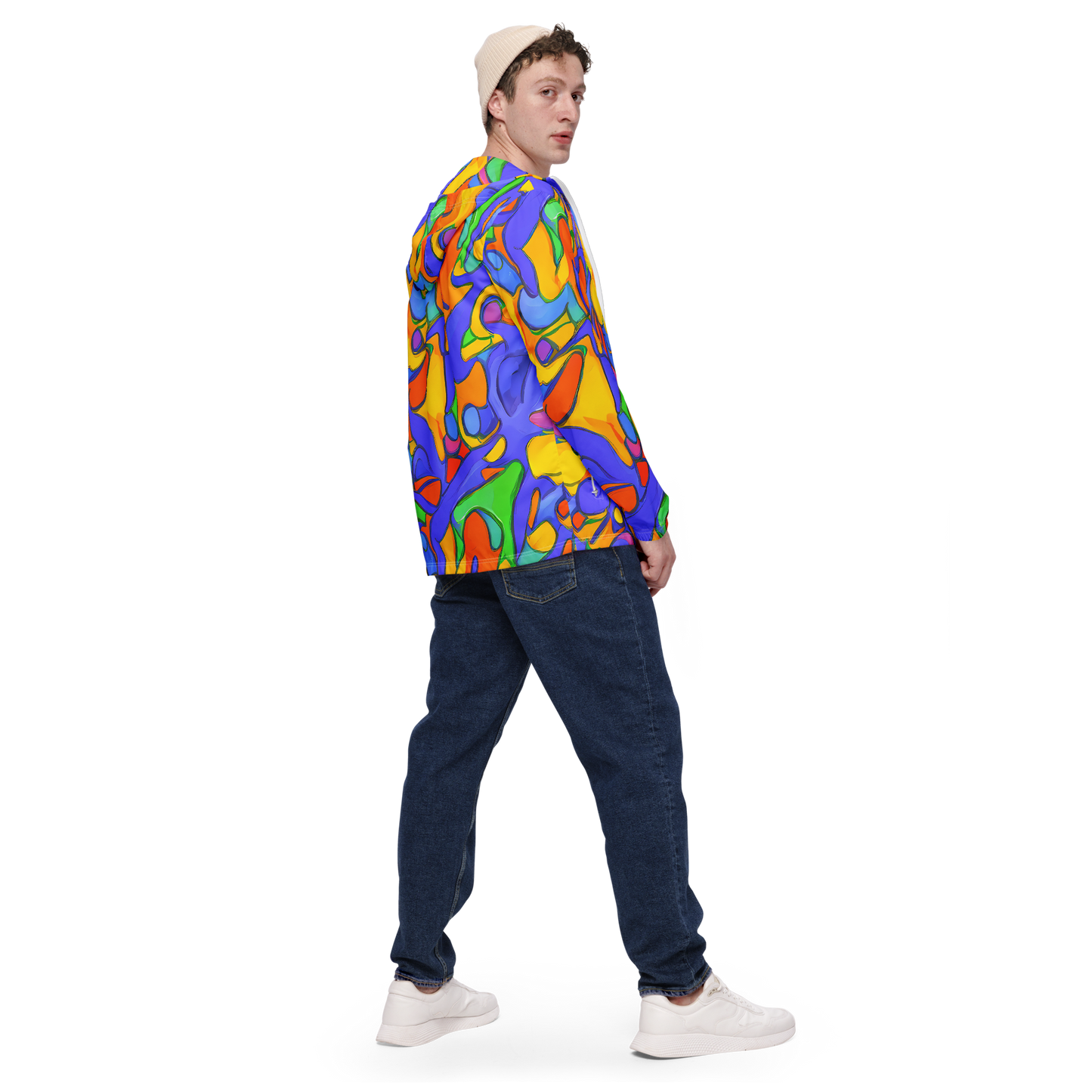 Men's Windbreaker - Joffe Swirl