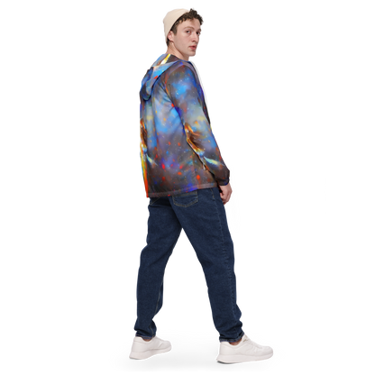 Men's Windbreaker - Impressionist Drift