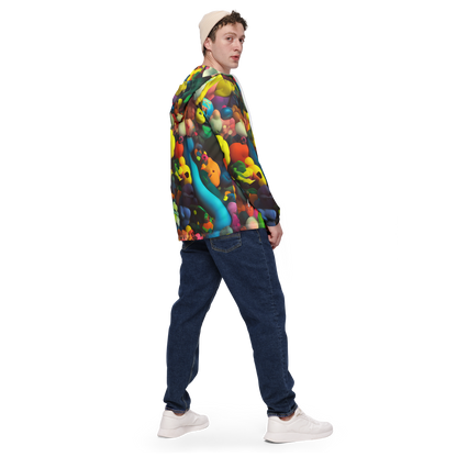 Men's Windbreaker - Bubble Pop Art