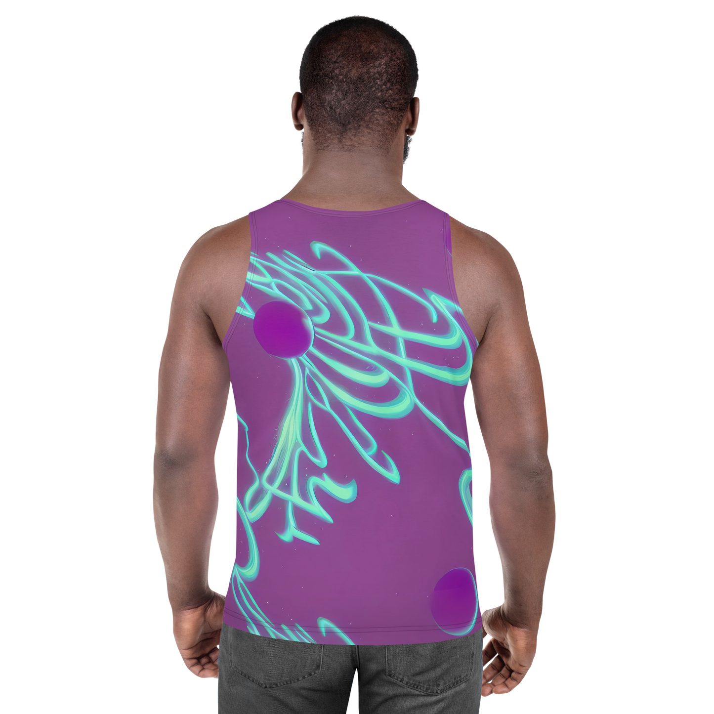 Men's Tank Top - Neon Drift