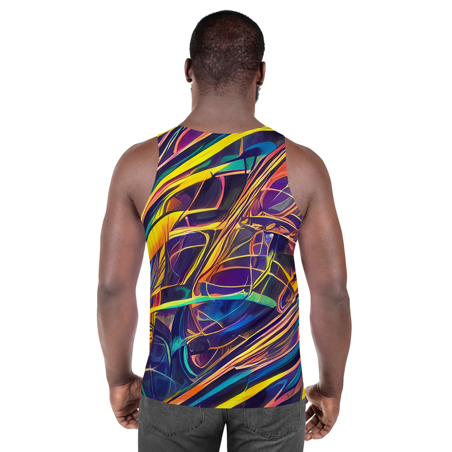 Men's Tank Top - Vector Rhapsody