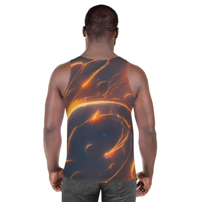 Men's Tank Top - Inferno Spirals