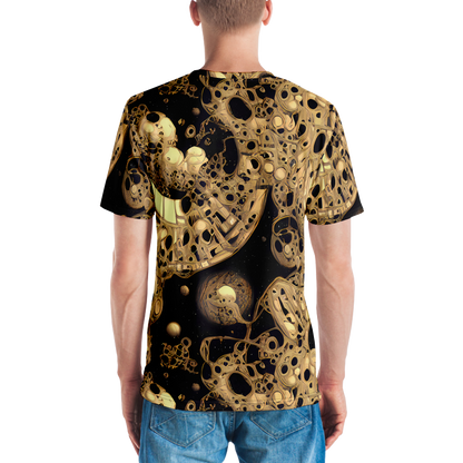 Men's Crew Neck T-Shirt - Baroque Orbit