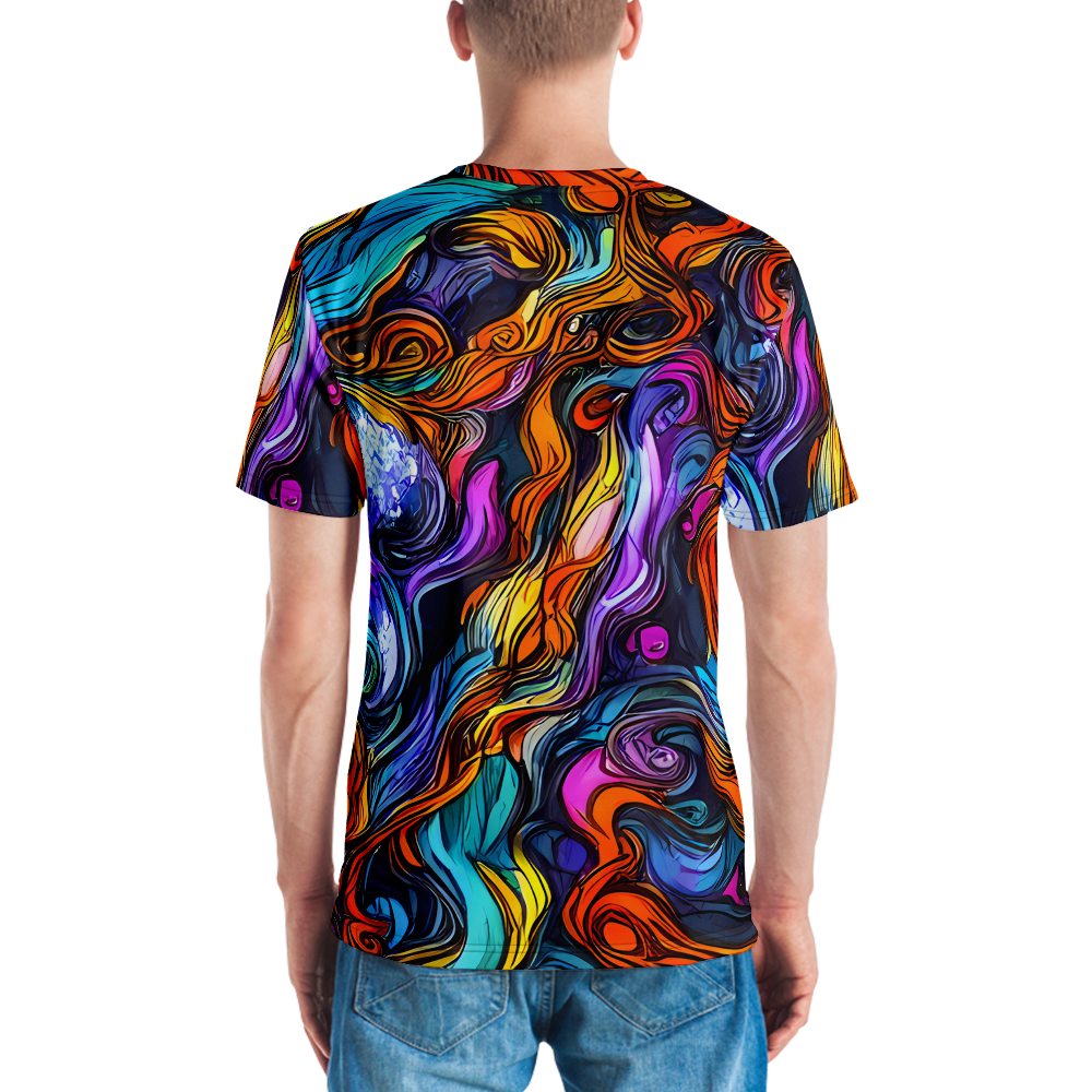 Men's Crew Neck T-Shirt - Guiard's Whirl