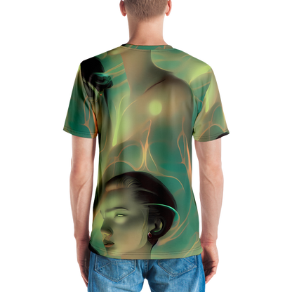 Men's Crew Neck T-Shirt - Spectral Whisper