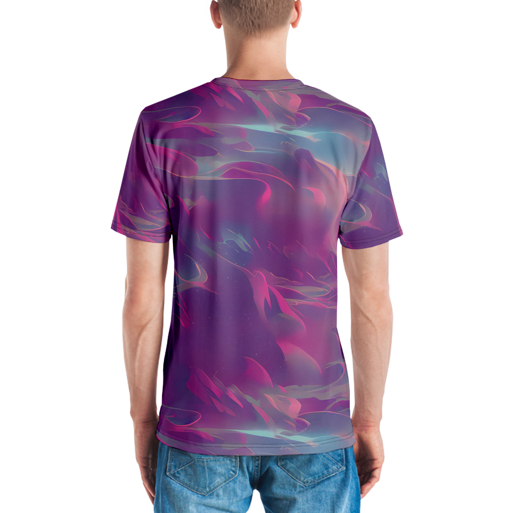 Men's Crew Neck T-Shirt - Dreamscape Swirl