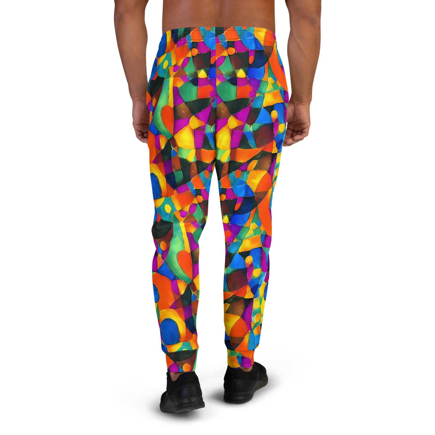 Men’s Joggers - Galactic Jigsaw