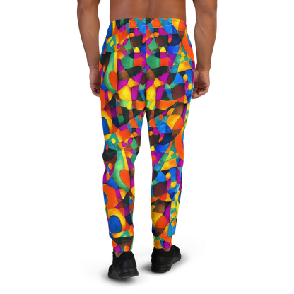 Men’s Joggers - Galactic Jigsaw