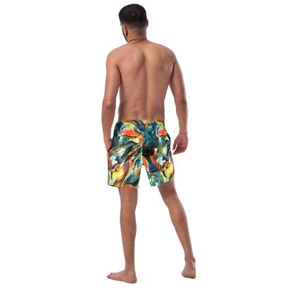 Swim Trunks - Chromatic Vortex