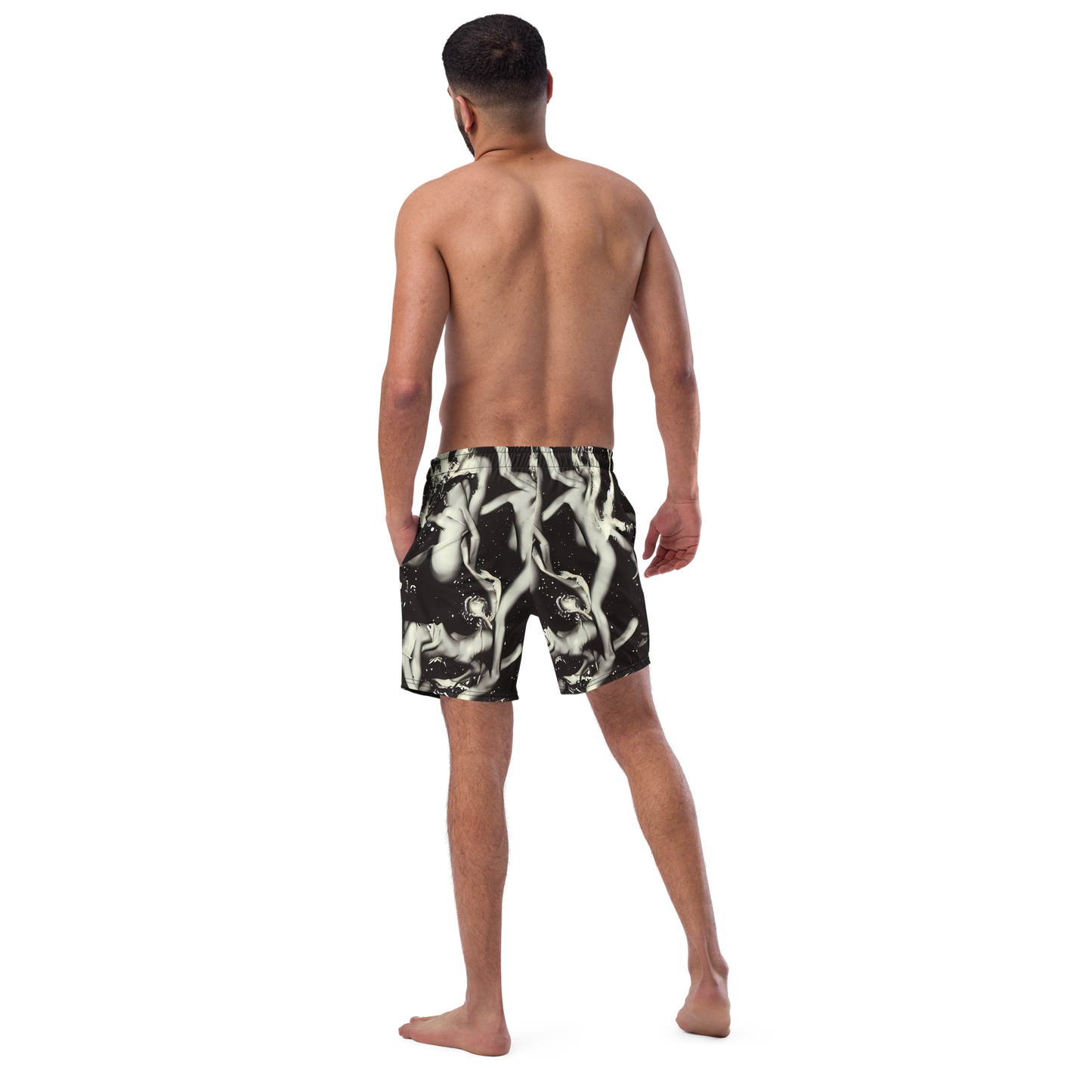 Swim Trunks - Newton's Silhouette